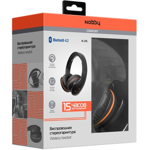Наушники Nobby Comfort В-215 (NBC-BH-42-06)