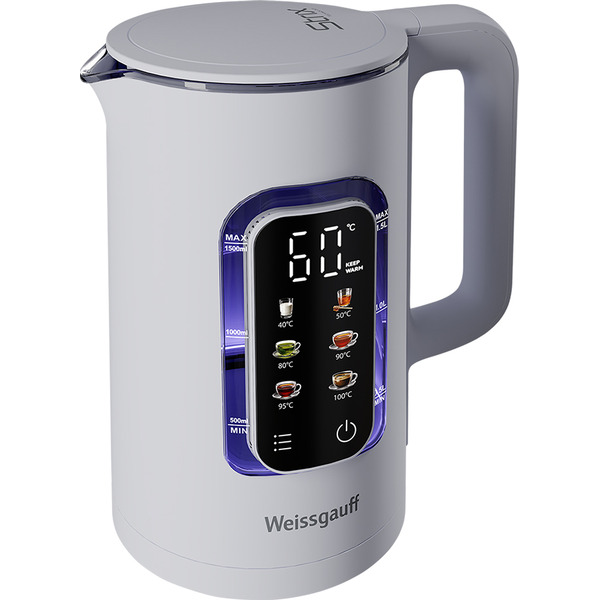 Электрический чайник Weissgauff WK 1500 Dw Touch BodyCool