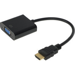 Переходник KingPrice KP-HDMI(M)-VGA(F)
