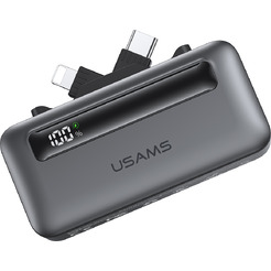 Внешний аккумулятор USAMS CD233 Mini 5000mAh (серый)