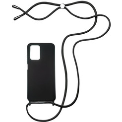 Бампер Bingo Lanyard для Xiaomi Redmi 10 (черный)