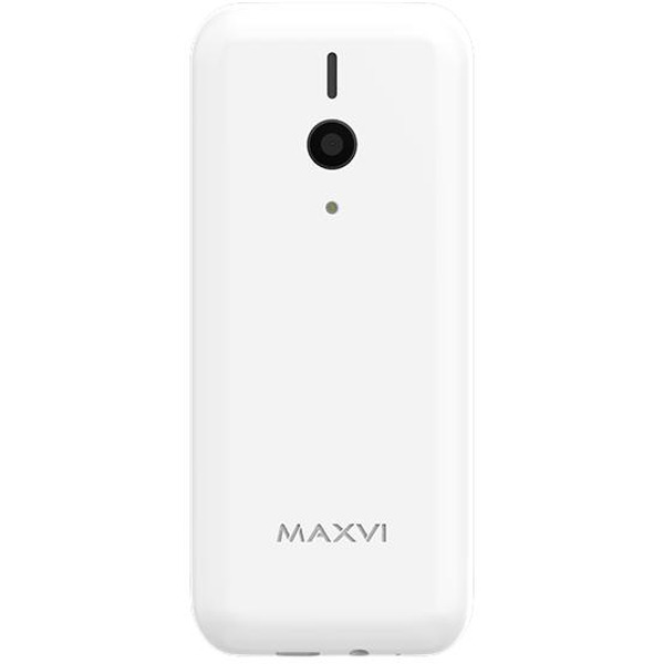Мобильный телефон MAXVI C27+ ЗУ WC-112 (белый)