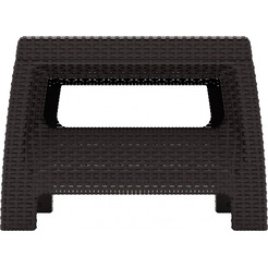 Стол Альтернатива Ротанг-плюс М8841 (мокко)