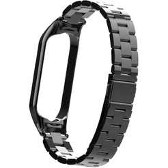 Ремешок Bingo Stainless для Xiaomi Mi Band 5 Черный