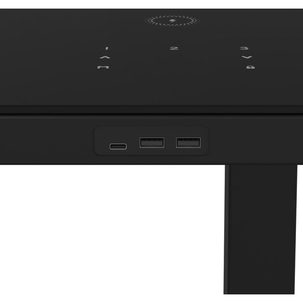 Стол с электроприводом двухмоторный AOKE AK-GT10-YZF2-B черный