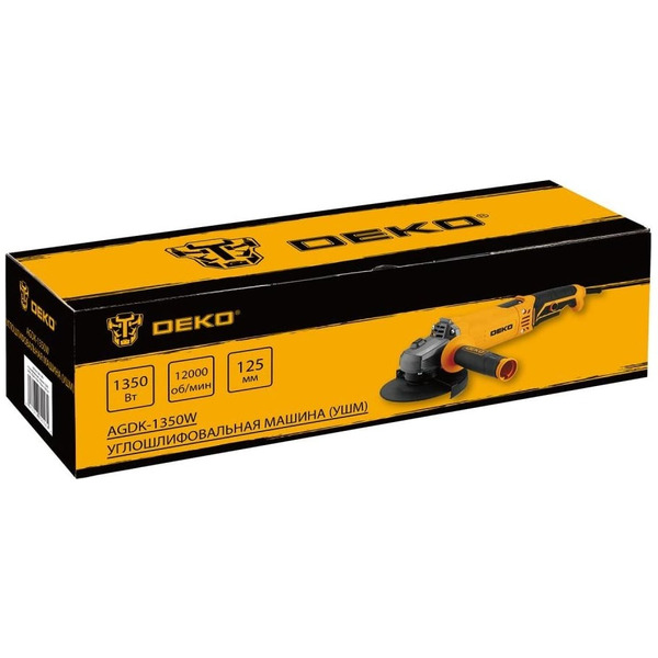 Угловая шлифмашина Deko AGDK-1350W 084-1080