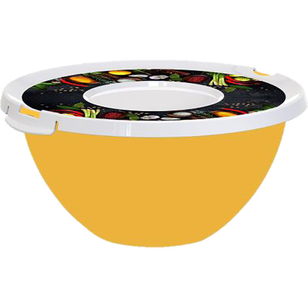 Миска с крышкой Полимербыт Все на пикник 4335711