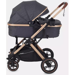 Детская коляска Rant Basic Pulsar Gold 2 в 1 RA160 (Grey)