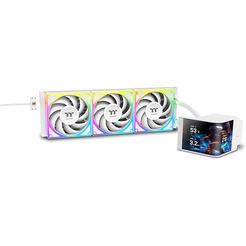 Система жидкостного охлаждения для процессора Thermaltake MAGCurve 360 Ultra ARGB Sync Snow Edition CL-W454-PL12SW-A