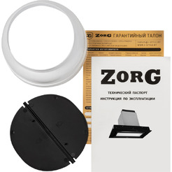 Вытяжка кухонная ZORG NEVADA 1260 60 S-GC BL