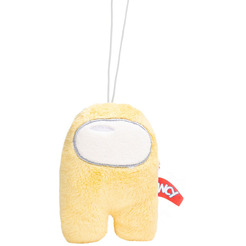 Мягкая игрушка-брелок FANCY "Амонг Ас" (Among Us), желтая, 10 см AMOZH0U