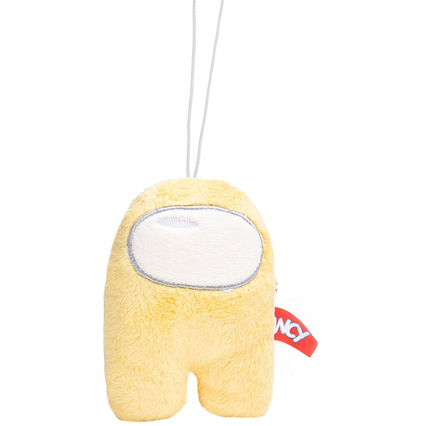 Мягкая игрушка-брелок FANCY "Амонг Ас" (Among Us), желтая, 10 см AMOZH0U