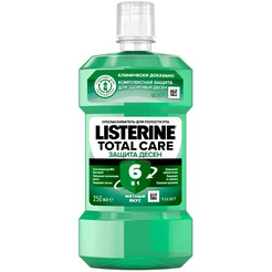 Ополаскиватель для полости рта Listerine Total Care Защита десен (250 мл)