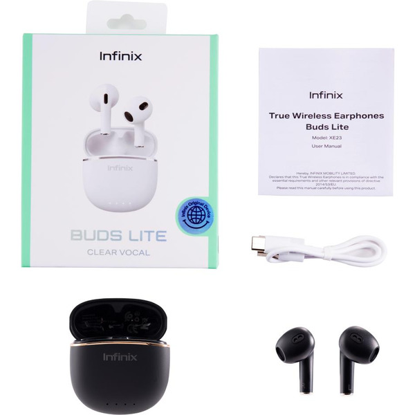 Беспроводные наушники Infinix Buds Lite (XE23) черный