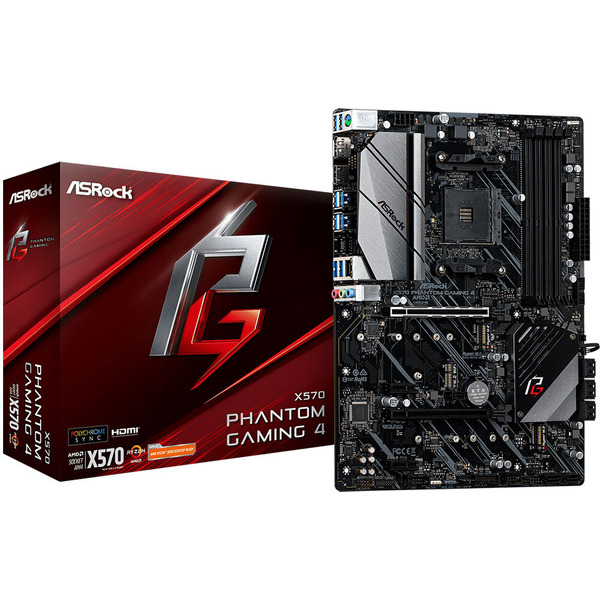 Материнская плата ASRock X570 Phantom Gaming 4