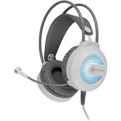 Наушники с микрофоном Oklick HS-L300G (белый)