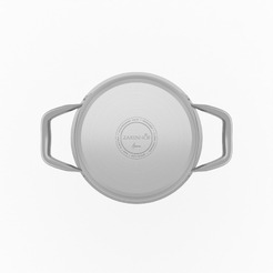 Кастрюля Zarenhof Aura ZS 0014 (серый)