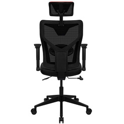 Игровое кресло AeroCool Guardian (черный/красный)