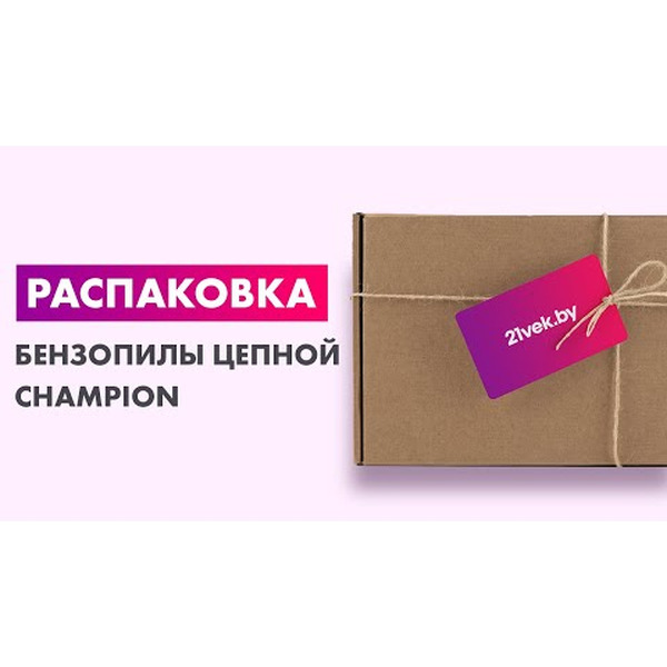 Бензиновая цепная пила CHAMPION A254-18