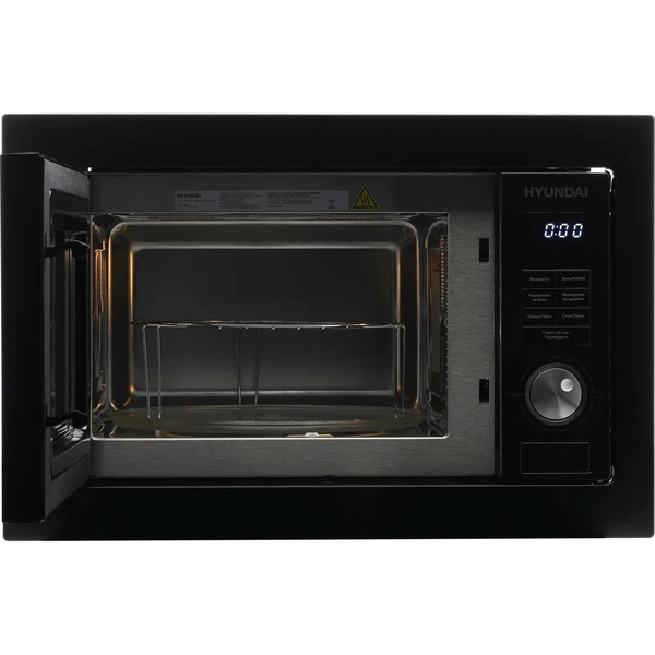 Встраиваемая микроволновая печь Hyundai HBW 2544 BG черный