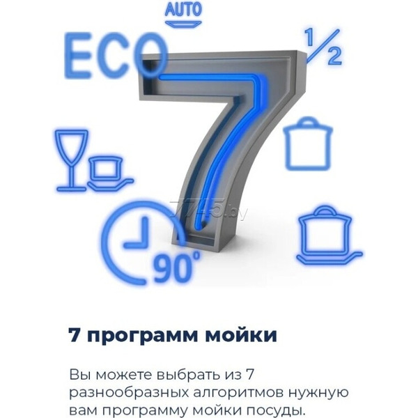 Встраиваемая посудомоечная машина MAUNFELD MLP-08B