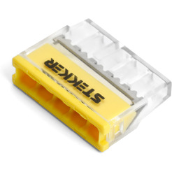 Клемма монтажная Feron LD2273-20 32391 (5-проводная для 1-жильного проводника)