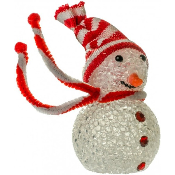 Фигура светодиодная "Снеговик" 10см, RGB NEON-NIGHT