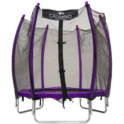 Батут Calviano 140 см - 4.5ft OUTSIDE master purple