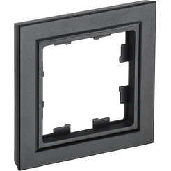 Рамка IEK Brite РУ-1-БрЧ