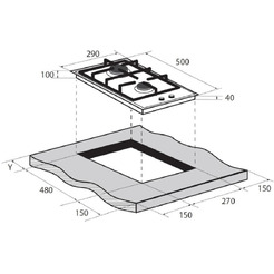 Варочная панель ZUGEL ZGH291X