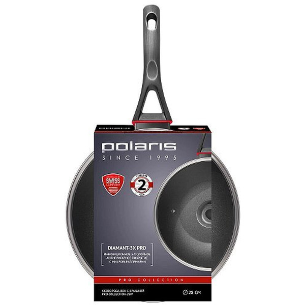 Сковорода WOK Polaris PRO collection-28W
