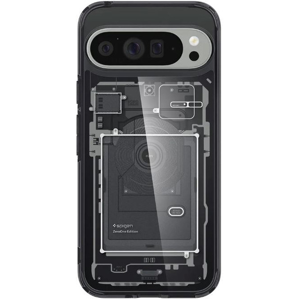 Чехол для телефона Spigen Ultra Hybrid для Google Pixel 9 Pro XL ACS07722 (черный)