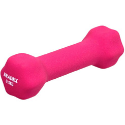 Гантель неопреновая BRADEX SF 0539 0.5 кг (розовый)