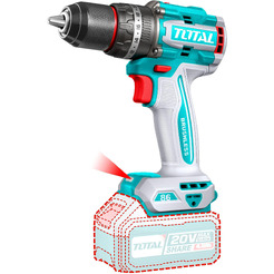 Ударная дрель-шуруповерт Total TIDLI20868 (с 2-мя АКБ, кейс)