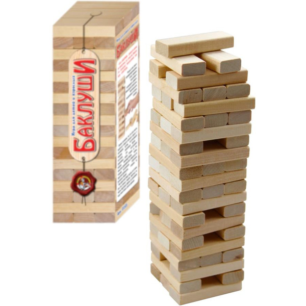 Настольная игра Десятое королевство Падающая башня. Баклуши