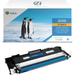 Картридж лазерный G&G GG-W2071A (голубой, есть ограничения по прошивке)