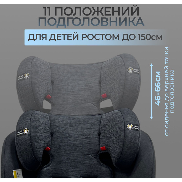 Автокресло Bubago Aspid (черный)