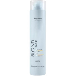 Маска Kapous Professional с антижелтым эффектом серии Blond Bar, 300 мл