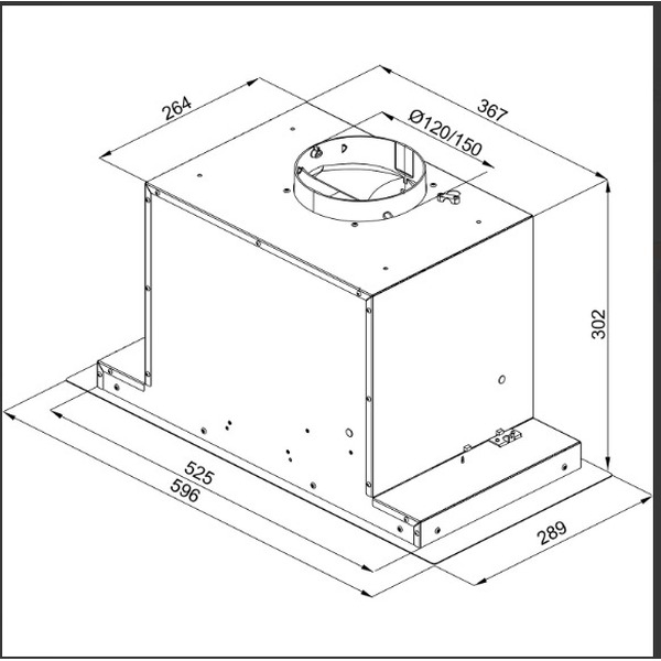 Кухонная вытяжка Konigin Aerin Black 60