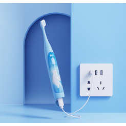 Электрическая зубная щетка Infly Kids Electric Toothbrush T04B (T20040BIN) голубой