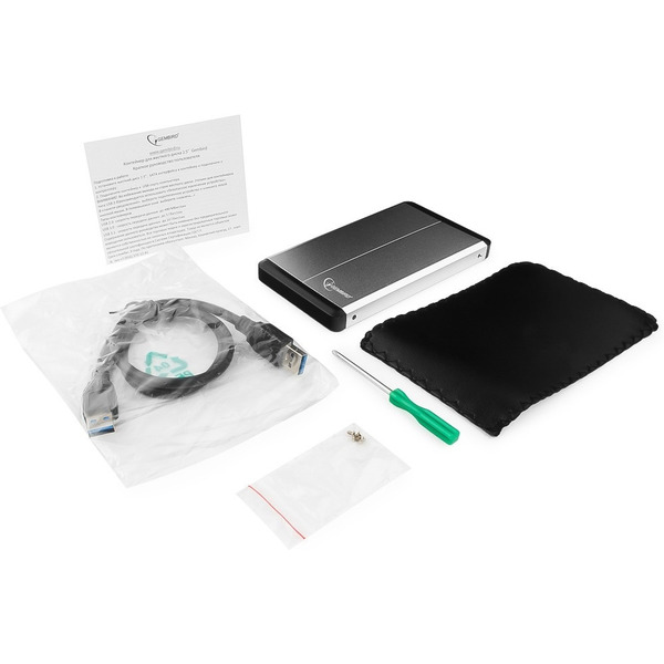 Бокс для HDD 2.5" GEMBIRD EE2-U3S-2-S