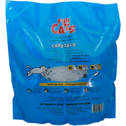 Наполнитель для туалета For Cats Силикагелевый TUZ034 (8л/3.1кг)