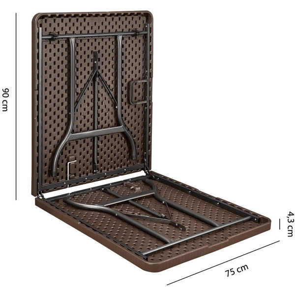 Стол GoodHome MZK-180 (коричневый)
