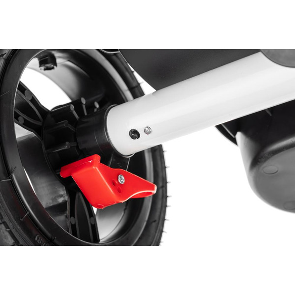 Трехколесный велосипед с ручкой NINO 6688 (серый)