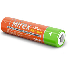 Аккумулятор Mirex AAA 1000mAh 4 шт 23702-HR03-10-E4