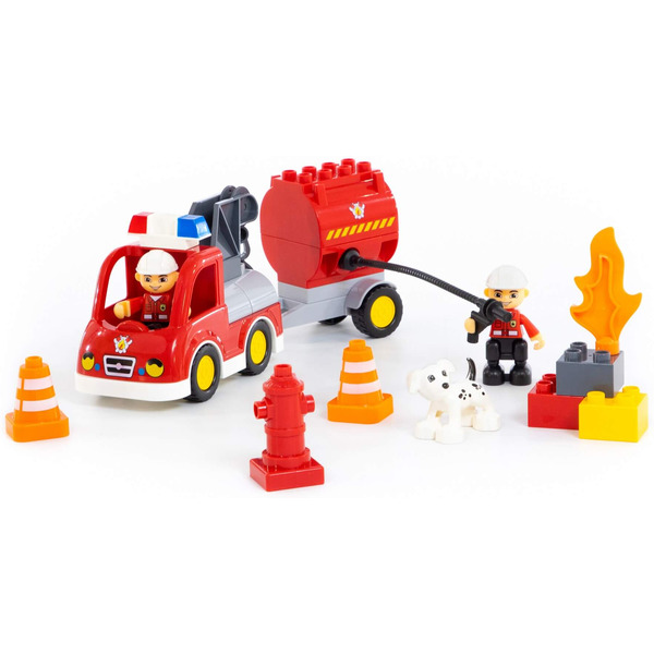 Конструктор Полесье 77493 Пожарная станция