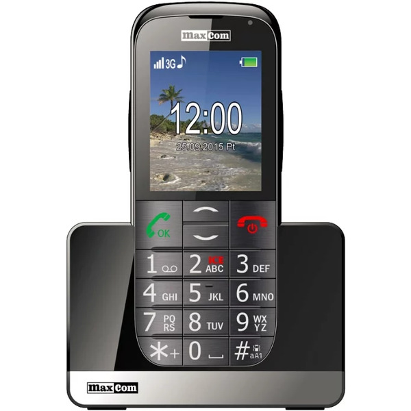 Мобильный телефон MAXCOM MM721BB 3G Black