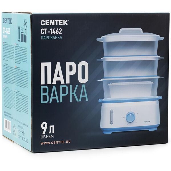 Пароварка CENTEK CT-1462