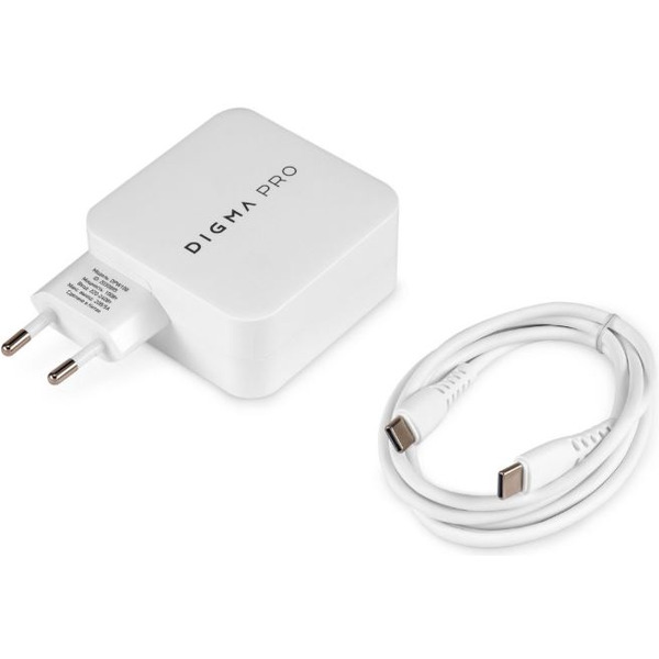 Зарядное устройство Digma Pro DPW10B (белый)