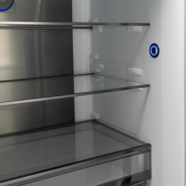 Холодильник Hyundai CM55043F (черное стекло)